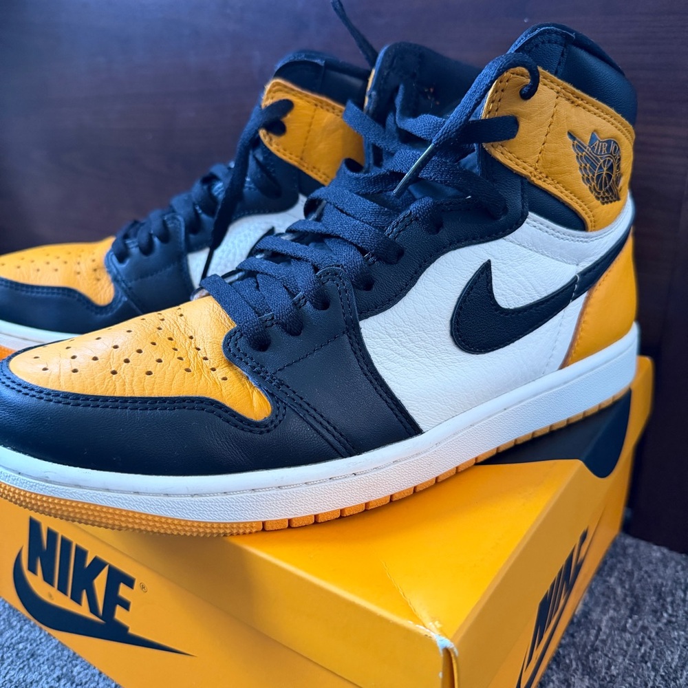 Air Jordan 1 Retro High OG Taxi Shoes Sneakers Men’s Size 10.5 With Box